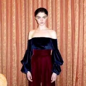 Petersyn Lily Velvet Top